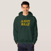 VESTE À CAPUCHE ARMÉE BRAT (Devant entier)