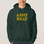 VESTE À CAPUCHE ARMÉE BRAT (Devant)