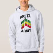 Veste À Capuche Armée de Rasta (Devant)