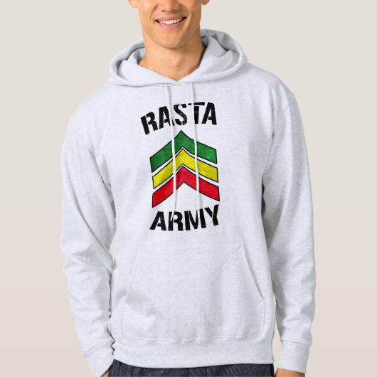 Veste À Capuche Armée de Rasta (Devant)