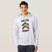 Veste À Capuche Armée de Rasta (Devant entier)