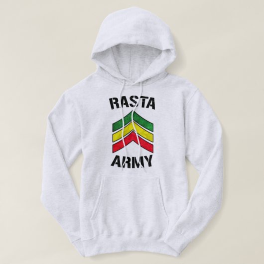 Veste À Capuche Armée de Rasta (Design devant)