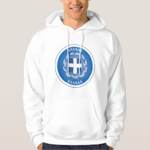 Veste À Capuche Armoiries de Grèce en forme de cercle