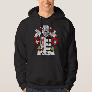 Veste À Capuche Armoiries de Martinez Famille Crest