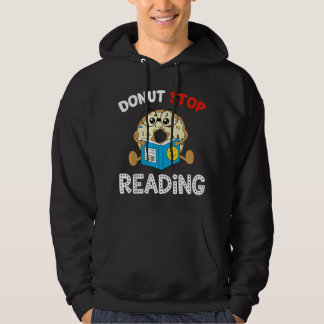 Veste À Capuche Arrêtez de lire des livres lecteur drôle disant ga