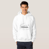 Veste À Capuche Arrêtez de regarder le graphique sur le devant du (Devant entier)