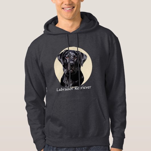 Veste À Capuche Art du Labrador Retriever (Devant)