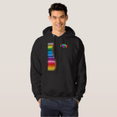 Veste À Capuche Artiste crayon (Devant entier)