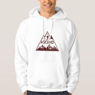Veste À Capuche Ascend Mountain Hoodie – Géométrique Minimaliste
