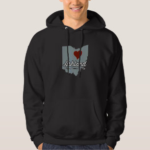 Veste À Capuche ASHLAND Ohio OH Ville État USA Cadeau Sympathiqu