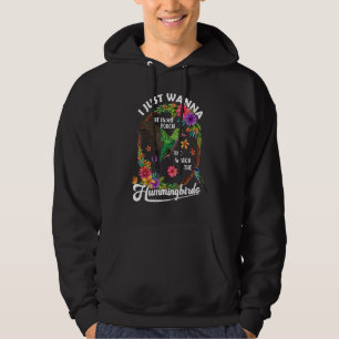 Veste À Capuche Asseyez-Vous Sur Ma Porche Et Regardez Les Oiseaux