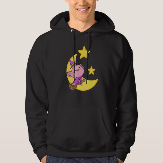 Veste À Capuche Assistant Axolotl Spellbook Reader Axolotl Anim ma (Devant)
