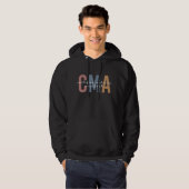 Veste À Capuche Assistant Médicale certifié CMA (Devant entier)