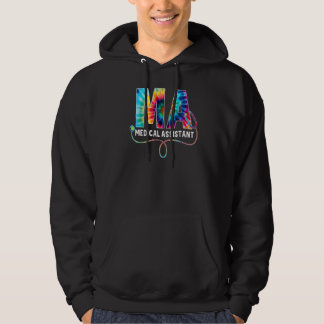 Veste À Capuche Assistant Médicale Tie Dye Stethoscope Infirmière