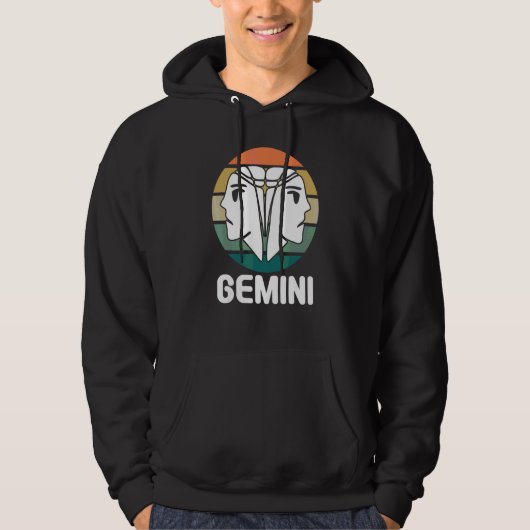 Veste À Capuche Astrologie     Gémeaux (Devant)