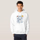 Veste À Capuche Astronaut Cat Adventure (Devant entier)