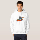 Veste À Capuche Astronaute en canoë (Devant entier)
