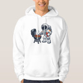 Veste À Capuche Astronaute faisant griller (Devant)