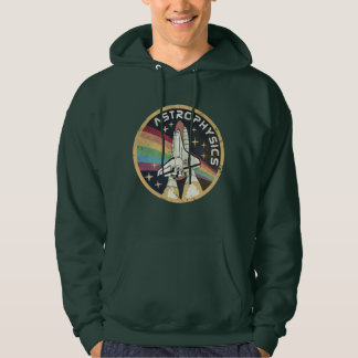 Veste À Capuche Astrophysique Emblème Vintage V02