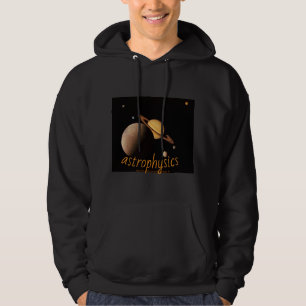 Veste À Capuche "Astrophysique - Encelade, et lunes orbitant Satur