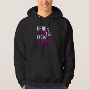 Veste À Capuche Attache-moi en nœuds et je suis heureuse Danse en