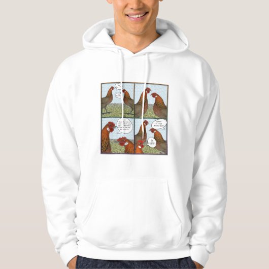 Veste À Capuche Attaque de coq (Devant)