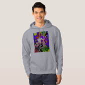 Veste À Capuche Attaque spatiale (Devant entier)