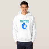 Veste À Capuche Atteindre la vague - Surf (Devant entier)