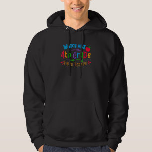 Veste À Capuche Attention 4e année j'arrive