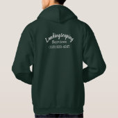 Veste À Capuche atterrissage services uniforme modifiable pour le (Dos)