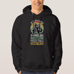 Veste À Capuche Atv Dirt Quad 4 Wheeler Off Road Racing Boud Boggi