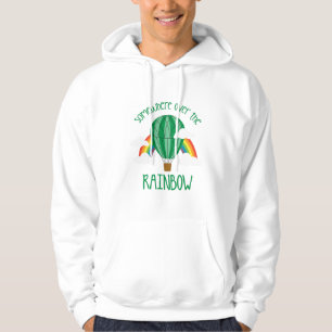 Veste À Capuche Au-dessus de l'arc-en-ciel