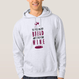 Veste À Capuche Au pain, pain, et au vin, vin
