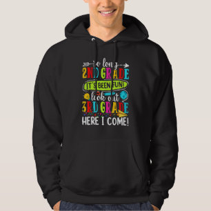 Veste À Capuche Au revoir 2e année Attention 3e année Me voici Bac