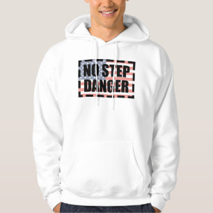 VESTE À CAPUCHE AUCUN DRAPEAU DE DANGER D'ÉTAPE