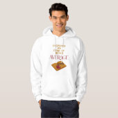 VESTE À CAPUCHE AUCUNE PLACE POUR LA MÉDIOCRITÉ (Devant entier)