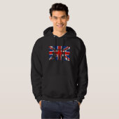 Veste À Capuche Aucune reddition JAMAIS ! (le Royaume-Uni) (Devant entier)