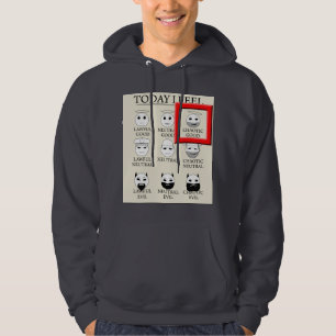 Veste À Capuche Aujourd'hui je sens bon chaotique