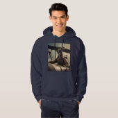 Veste À Capuche Aussie Kangaroo Avion Pilote, (Devant entier)