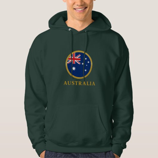Veste À Capuche Australie - Drapeau Australien (Devant)