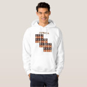 Veste À Capuche Authentique Motifs Africains de notre série AFRICA (Devant entier)