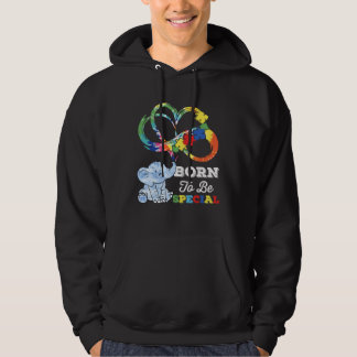Veste À Capuche Autism Awareness Born Special Elephant Infinity Lo