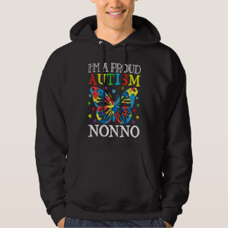 Veste À Capuche Autism Awareness Butterfly I'm a Proud Autism Nonn