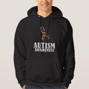 Veste À Capuche Autism Awareness Ribbon Puzzle Pieces Colors