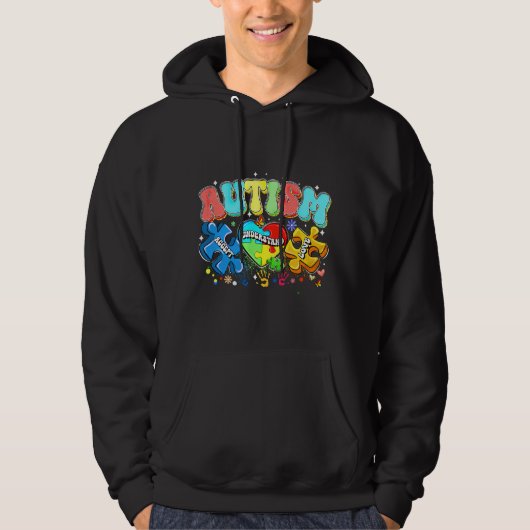 Veste À Capuche autisme (Devant)