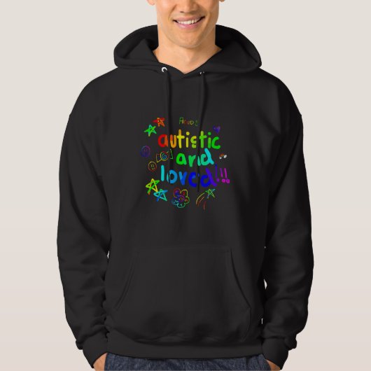 Veste À Capuche Autisme Gay (Devant)