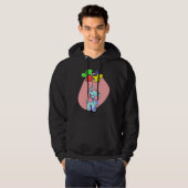 Veste À Capuche Autisme Mini éléphant (Devant entier)