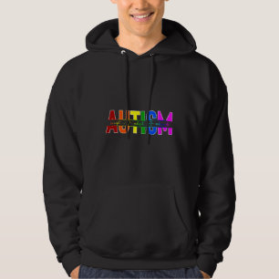 Veste À Capuche Autisme Parle Autiste Puzzles Coeur Asd