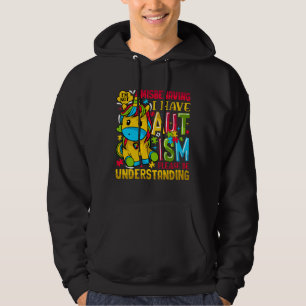 Veste À Capuche Autisme Puzzle Sensibilisation Je Ne Me Comporte P