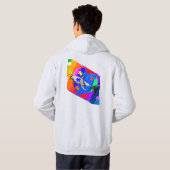 Veste À Capuche Autisme Son/Sa (Dos entier)